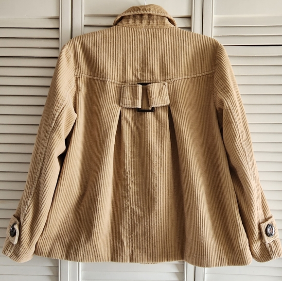 Relativity Women's Tan Corduroy Jacket - Picture 5 of 16